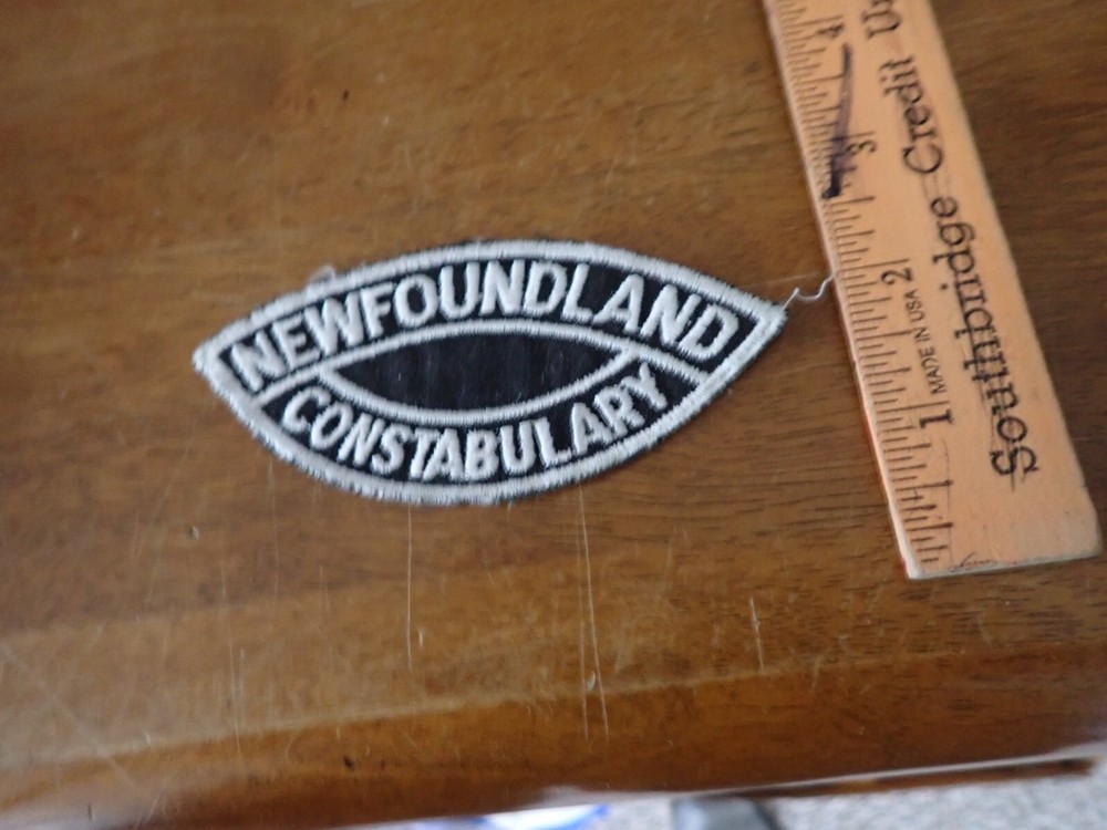 NEWFOUNDLAND CANADA VEST OBSOLETE PATCH BX K #27
