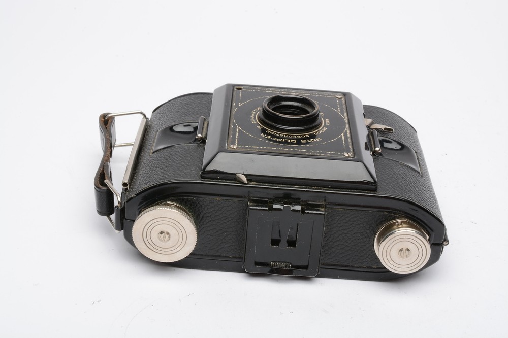 Agfa PD16 Clipper Camera 2 1/8 x 2 1/2 format, Shutter works, Boxed, Vintage