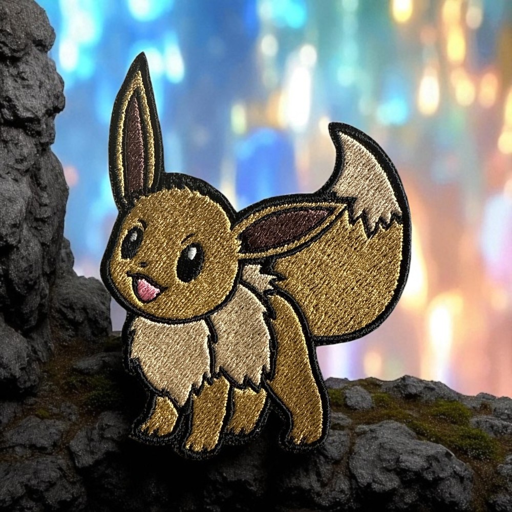 Eevee Pokedex Pokémon Patch/Eevee Evolution Pokémon Patch 4.01" X 3.17"