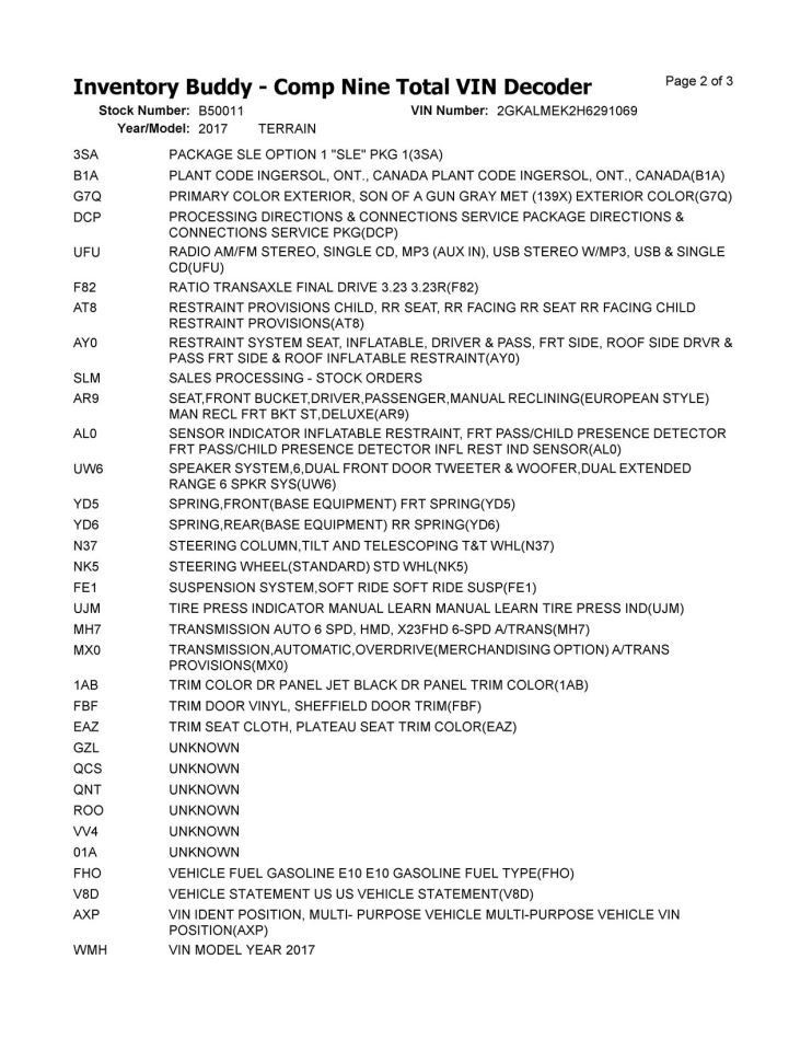 2010-2017 GMC Terrain Dash Mounted Lower 7" Display Screen