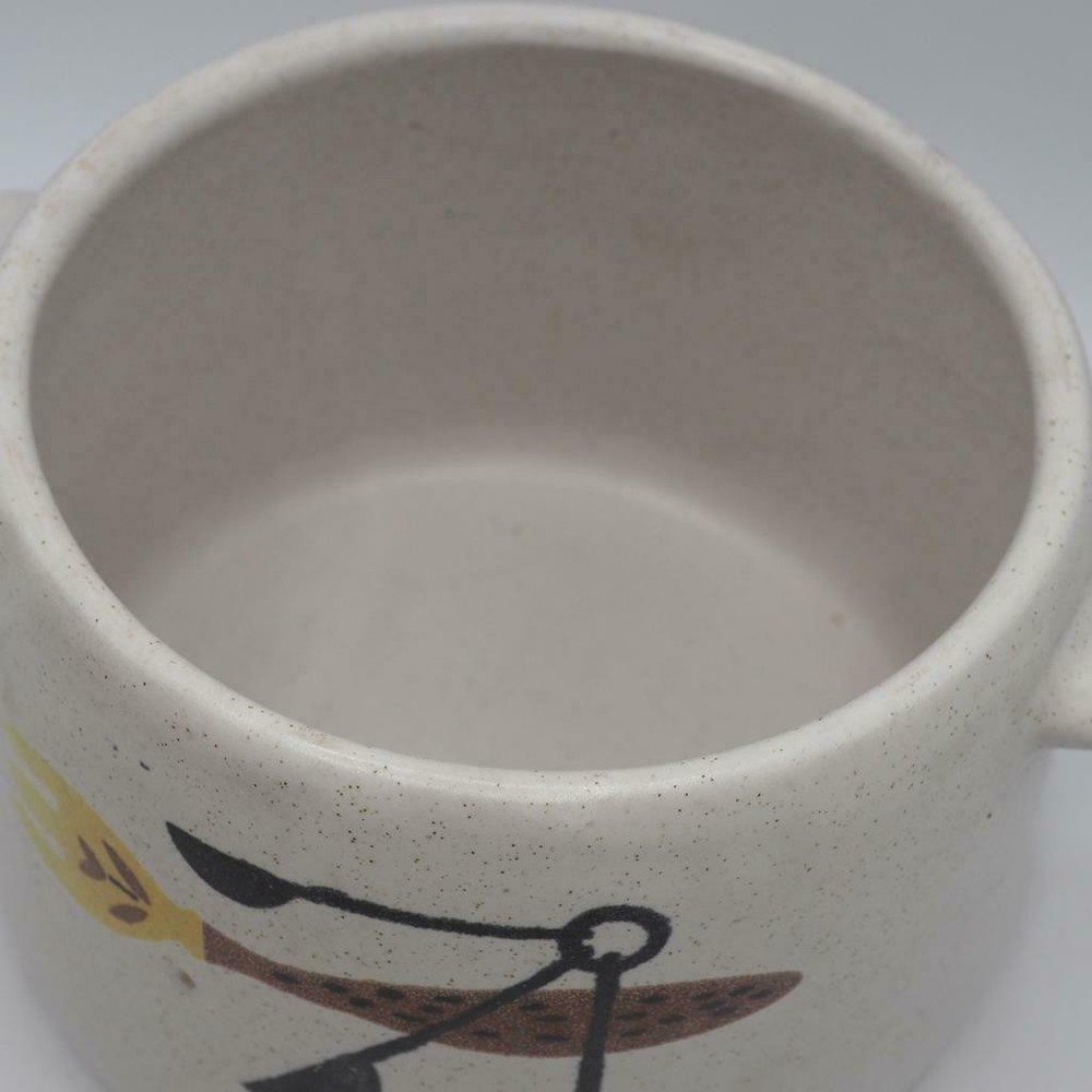 West Bend 2 Qt Crock Stoneware Bean Pot