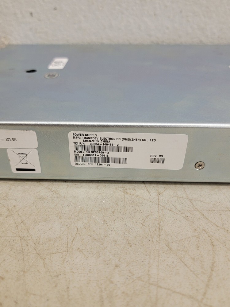 Transdev Electronics Model SPS5708-2 Power Supply