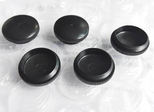 8 PCS Biological Microscope Objective Lens Dust Cover Microscope Accessory