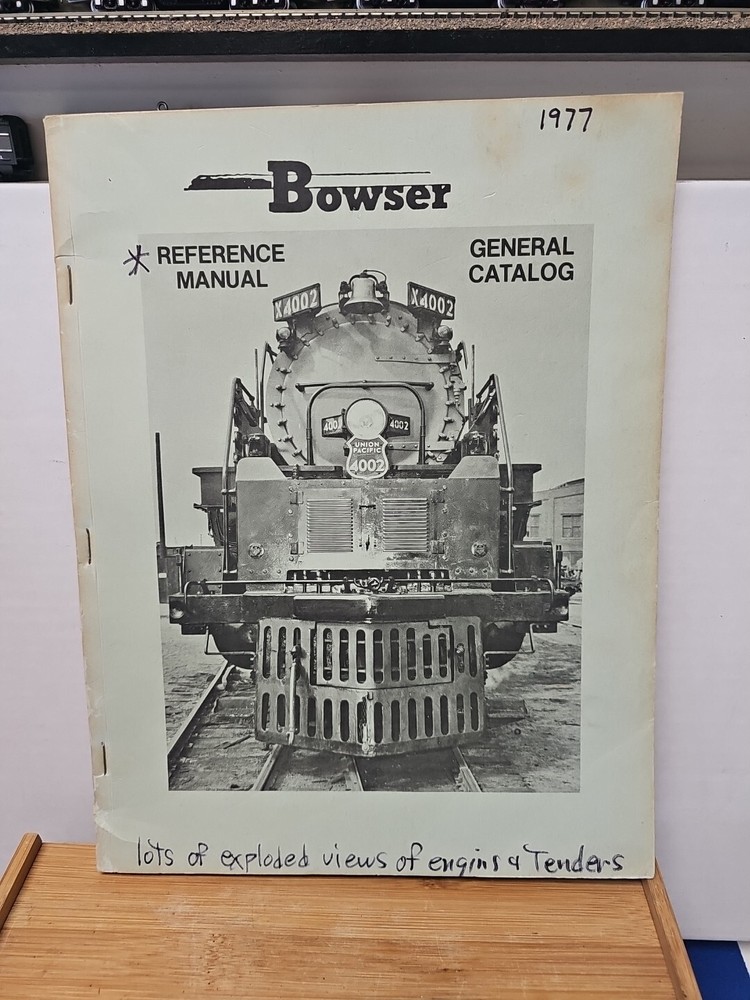 Bowser General Catalog, Reference Manual 1977....