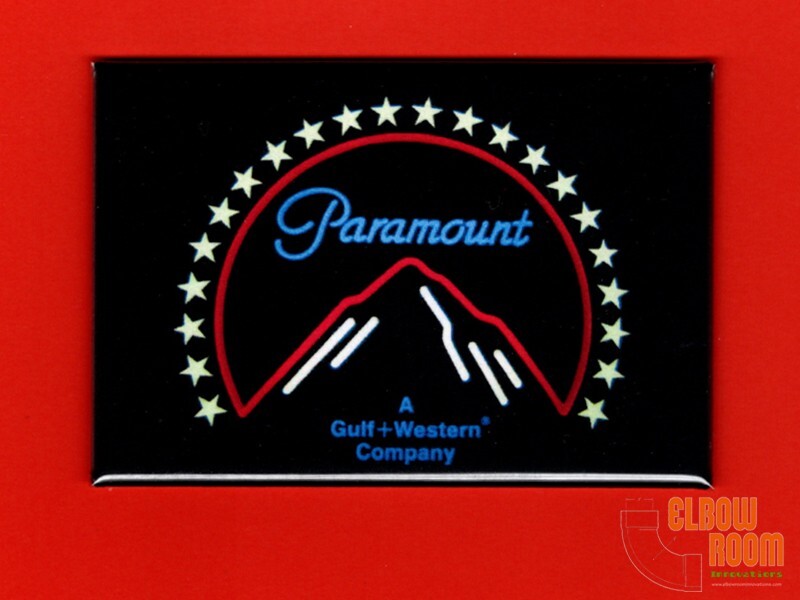 Paramount logo neon sign style 2x3" fridge/locker magnet