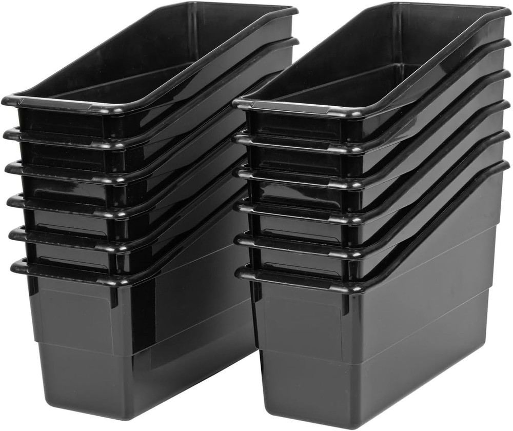 Durable Book and Binder Holders - 12 Pack