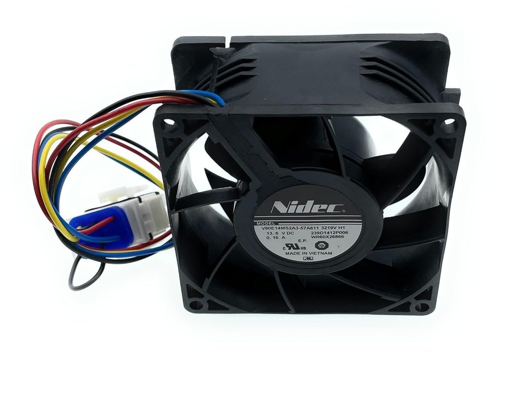 MacMaxe Refrigerator Evaporator Fan Motor Replacement for GE CFE29TSDBSS – Mo...