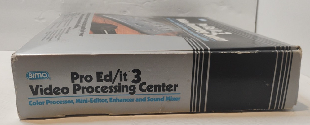 1991 Pro Ed/it 3 Video Processing Center COMPLETE *Tested & Working*