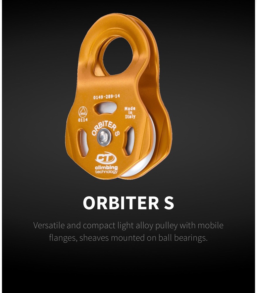 Climbing Technology Orbiter S Light Alloy Pulley