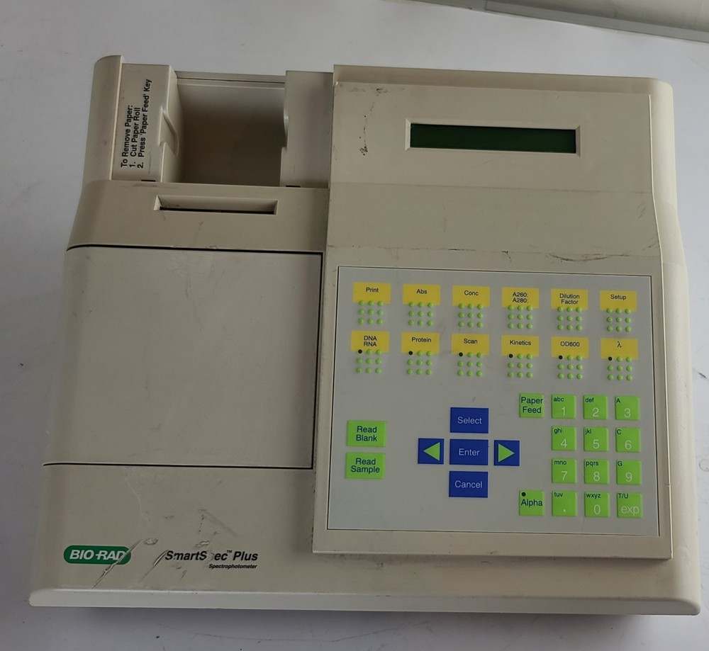 Bio-Rad SmartSpec Plus Spectrophotometer ~ Powers On