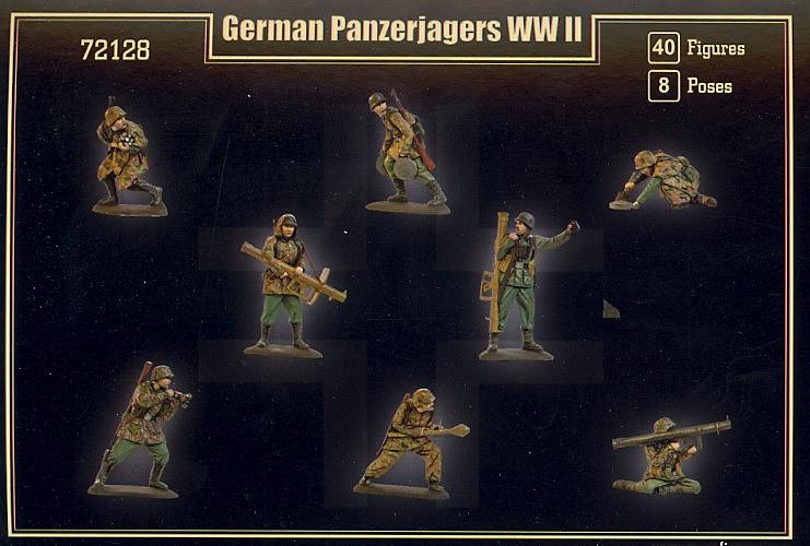 Mars Figures 1/72 GERMAN WWII PANZERJAGERS Figure Set