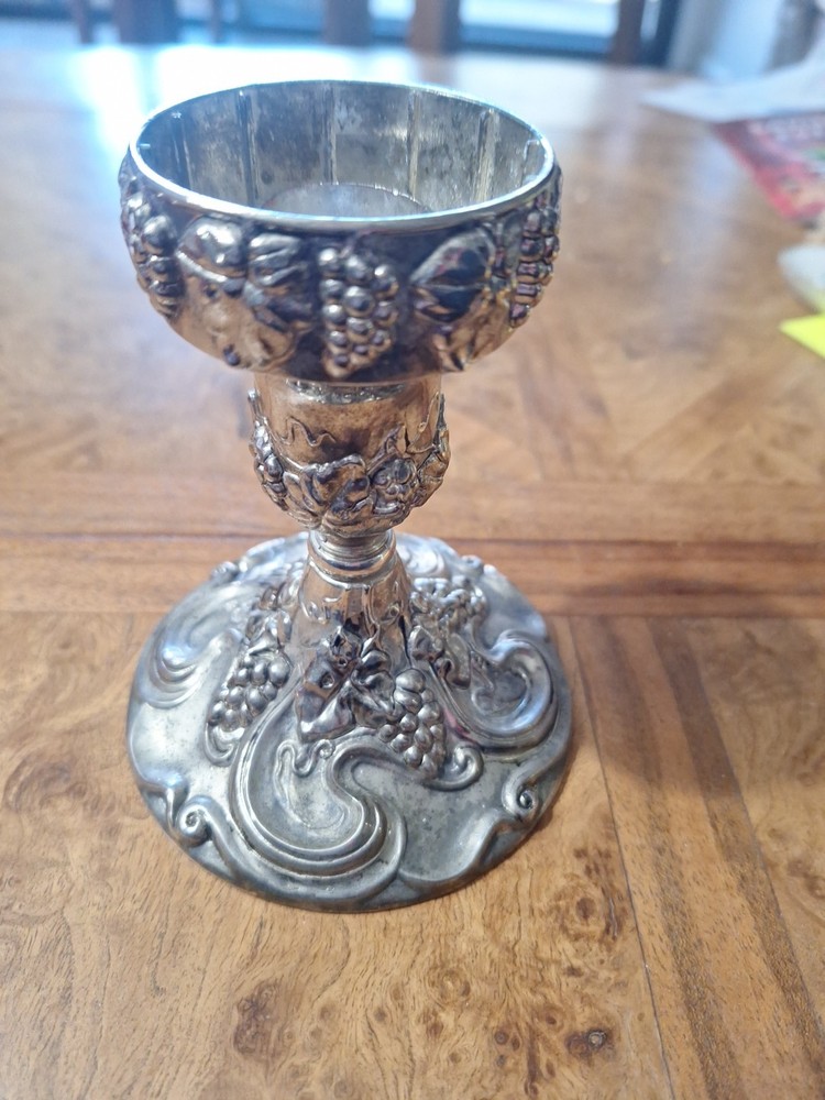 Godinger Silver Plated Candlestick Holder