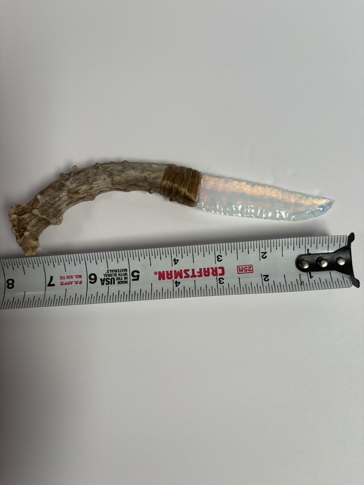 flint knapped knife