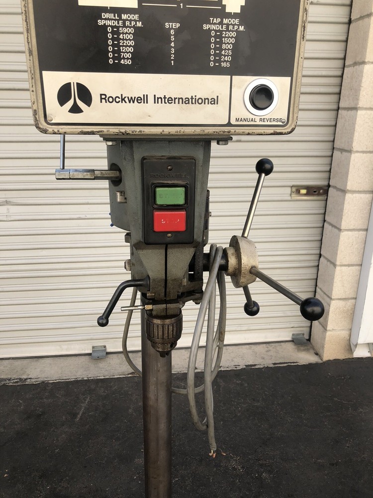 Rockwell 15" Drilling / Tapping Machine 15-201