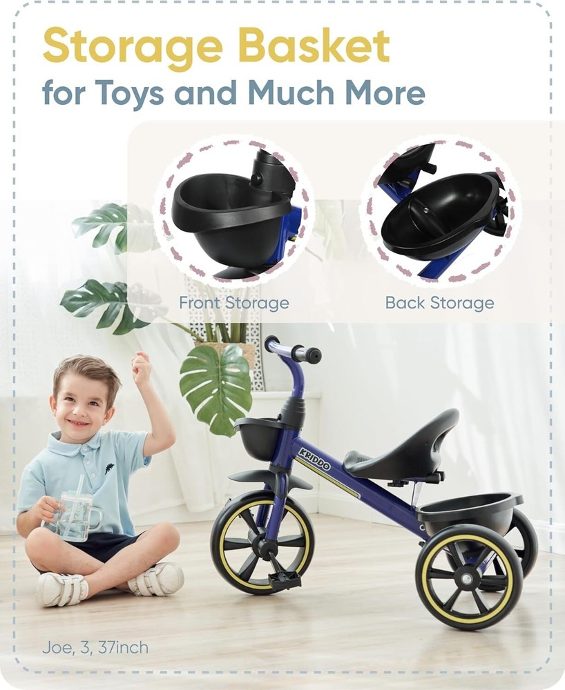 Interactive Safe Trike for Kids Aged 24 to 4 - Development Focused
