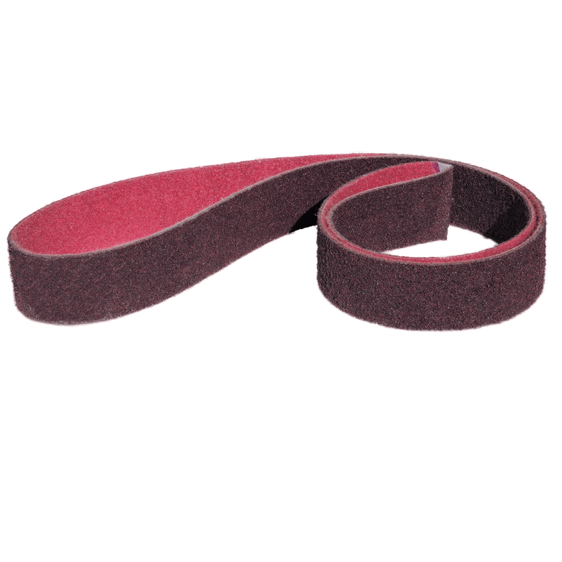 2" x 72" Knife Makers Surface Conditioning Sanding Belt Kit Red, Medium - 5 PACK