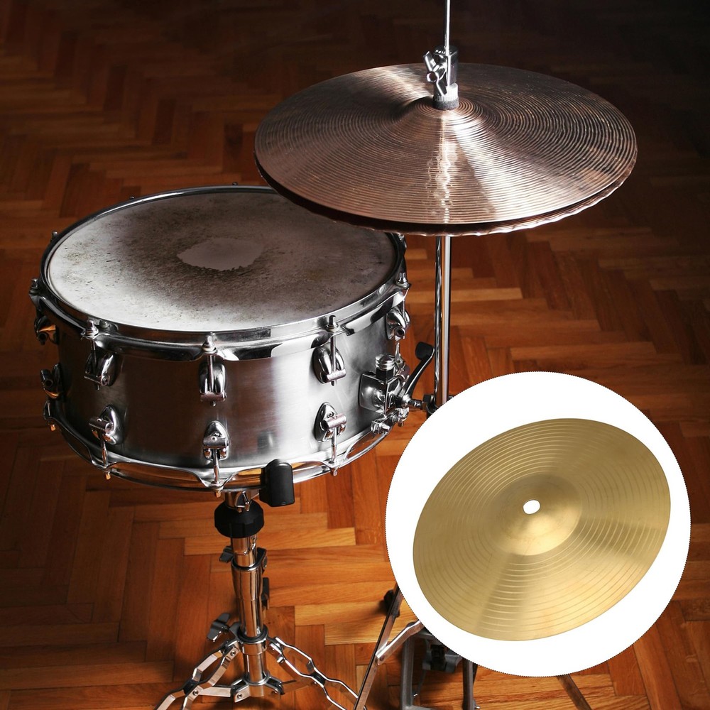 8 Inch Brass Alloy Cymbal Replacement Drum Kit Percussion Accessory