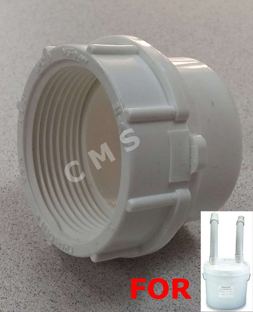 BUFFALO DENTAL Plaster Trap-Ez Adapter Ring Sewer Tail Hose Pipe Fitting BDM NEW