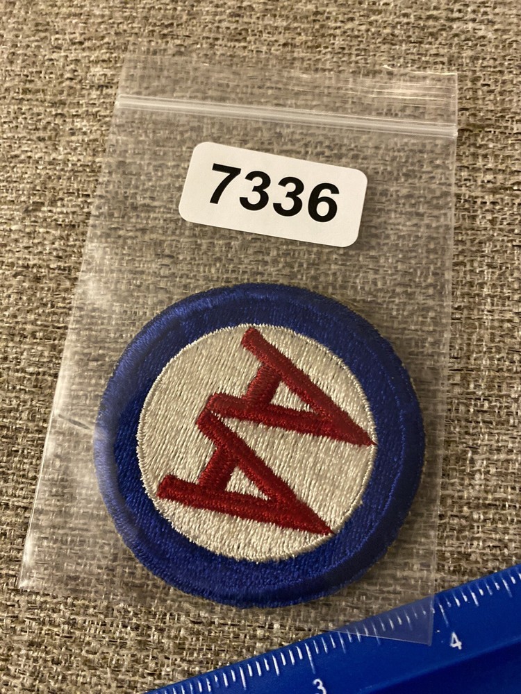 WWII US Army Anti Aircraft Command Patch AA INV7336