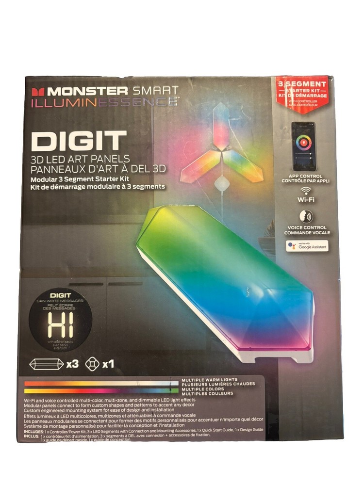 Monster Smart illuminessence Digit 3D LED