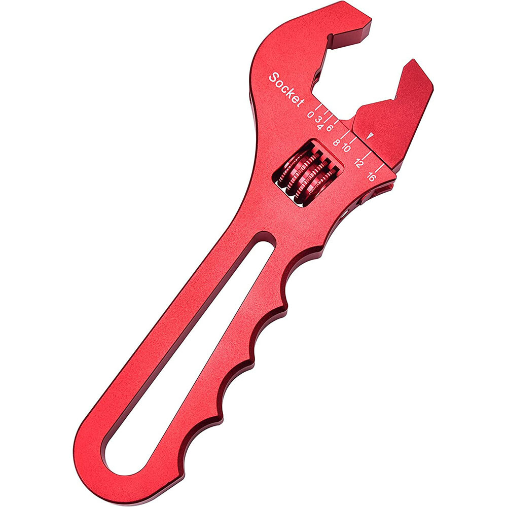 AN Fitting Hose Wrench Spanner Adjustable 3AN-16AN Aluminum