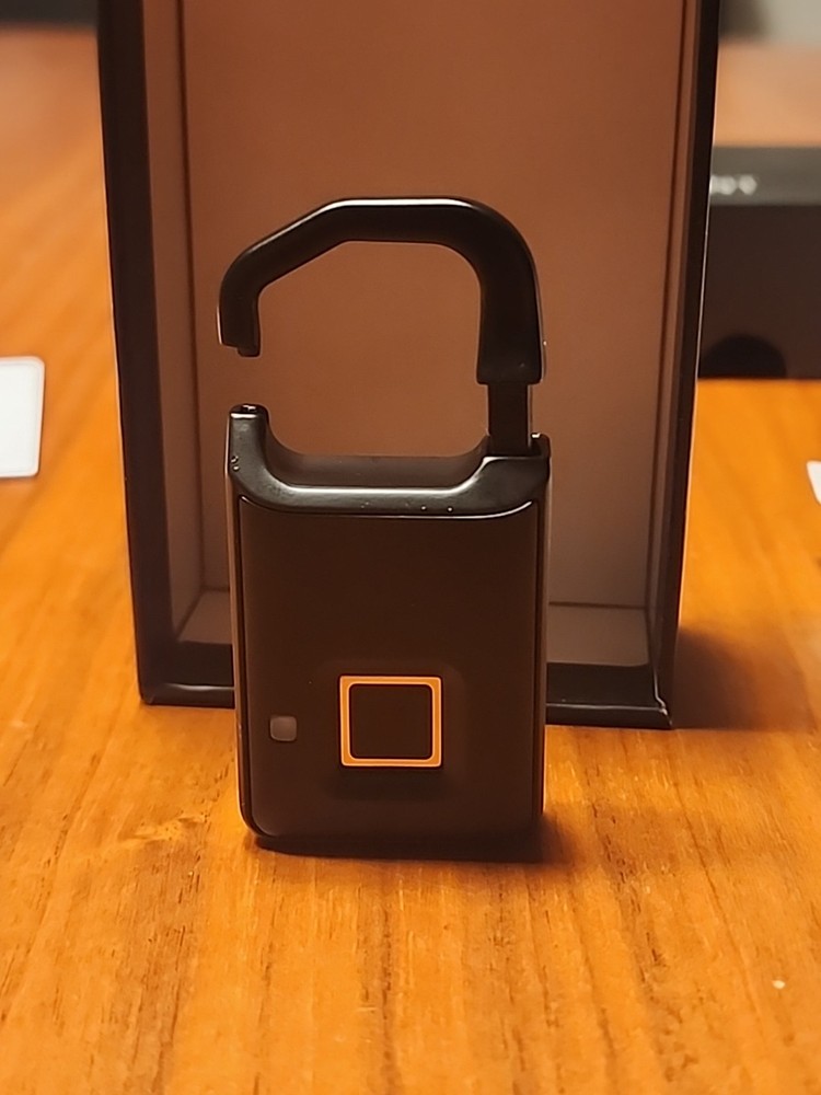 TOKK Fingerprint Lock Model PL4. Black. Open Box