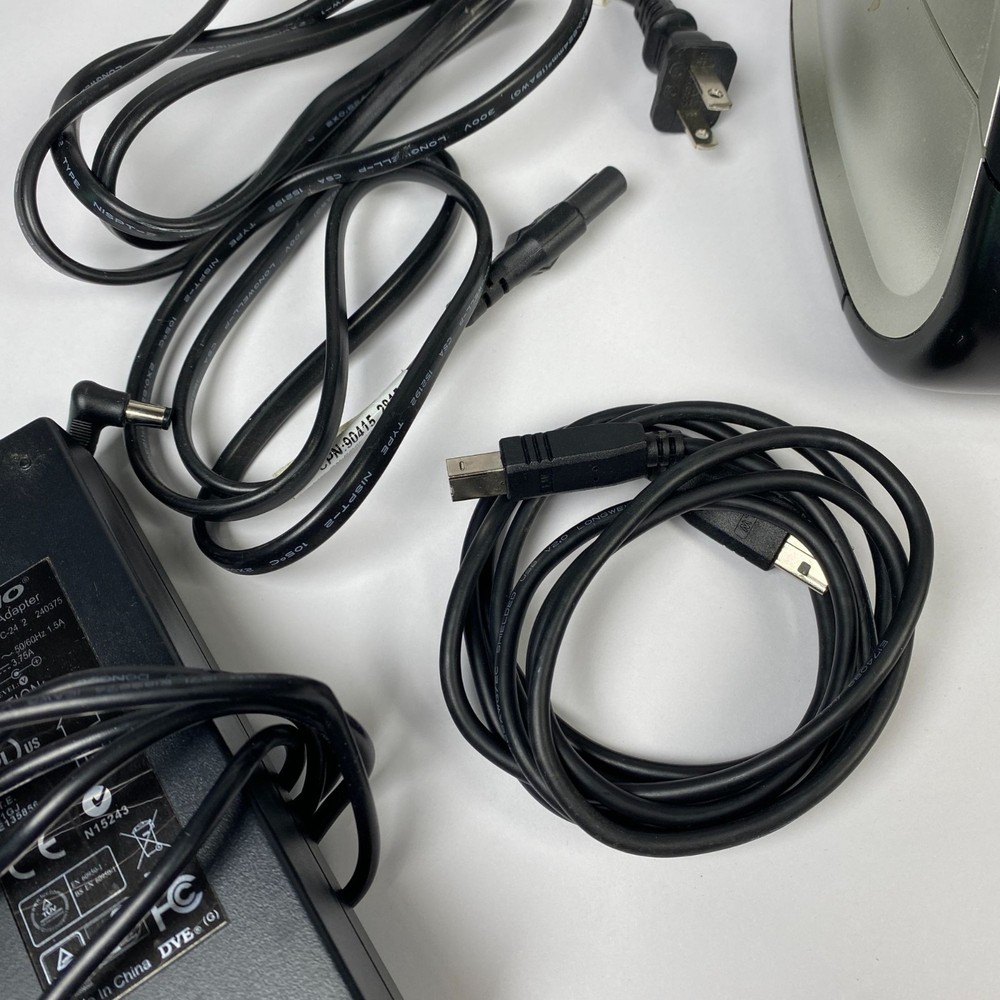 Dymo LabelWriter 4XL Thermal Label Printer Bundle Power Supply USB Cables Labels