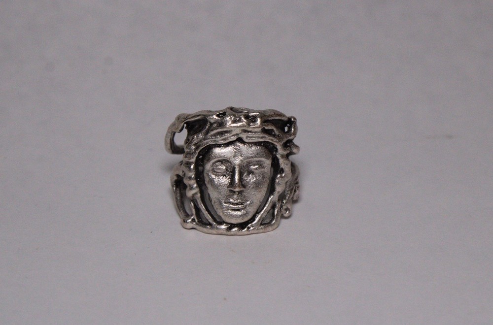 Classical Face Adjustable Silver Ring