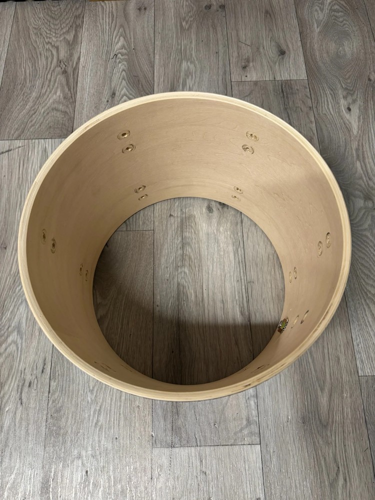 Natal Arcadia Tom Drum Shell 12”x9” Bare Wood Project #VK77