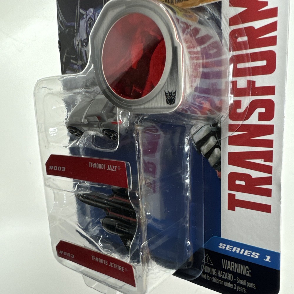 Transformers MicroMachines 2-Pack Jazz and Jetfire with Decoder