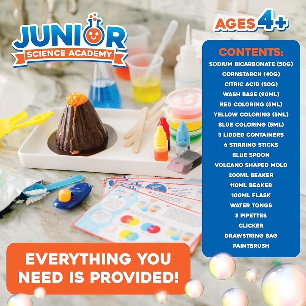 Junior Science Academy: Bath Time– 5 Amazing Beginning Science Experiments fo...
