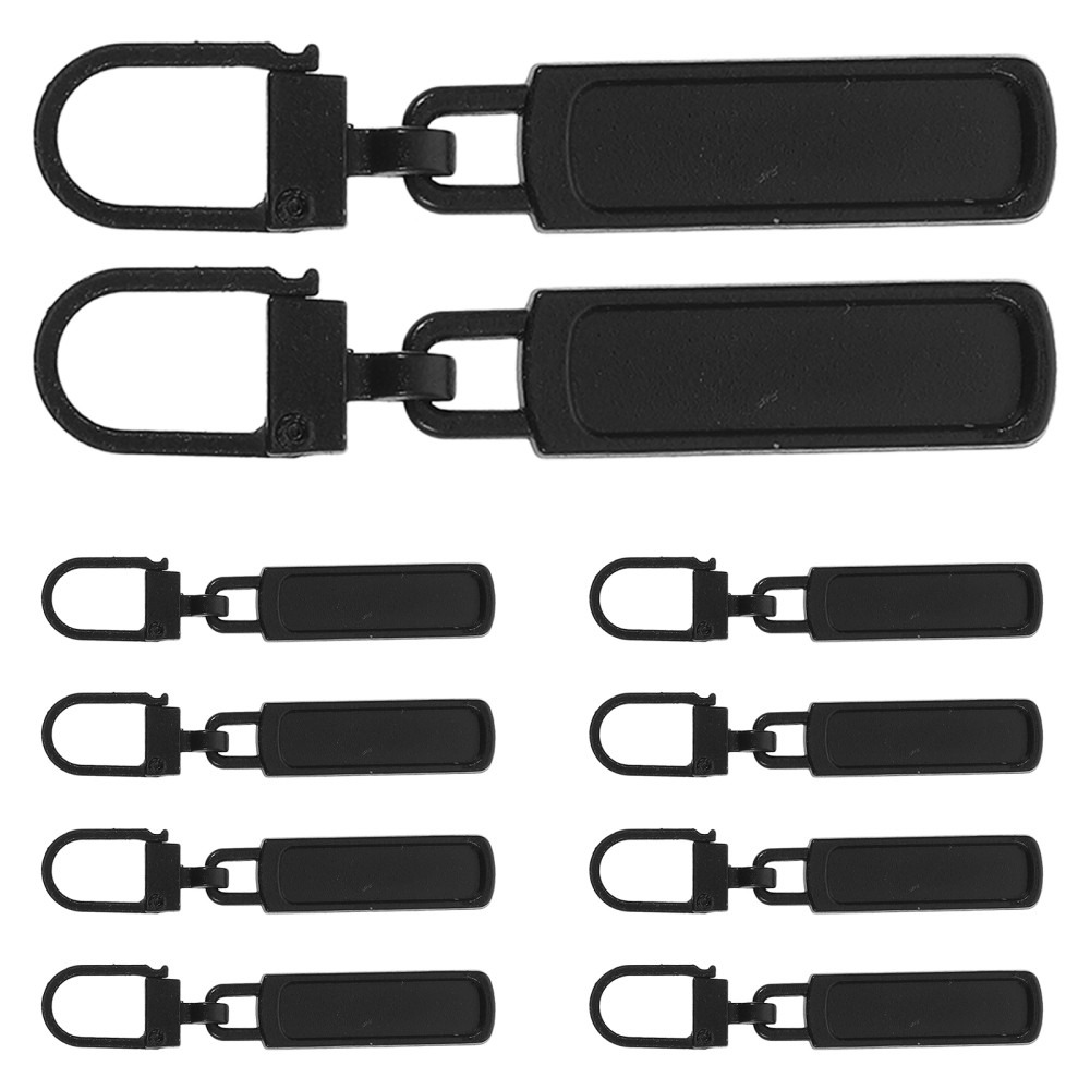 10 Pcs Zipper Head Box School Bag Accessories Pull Replacement Tabs