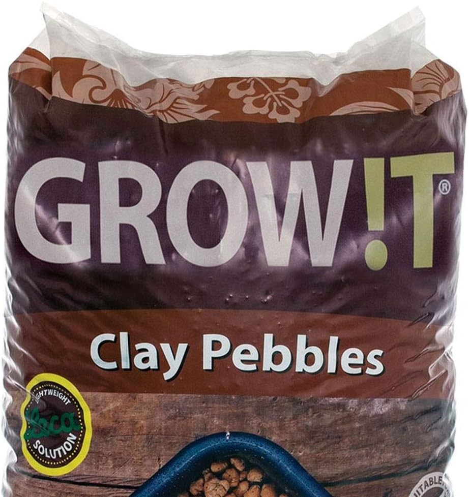 4 mm–16 mm expanded clay aggregate, brown, made from 100% natural clay