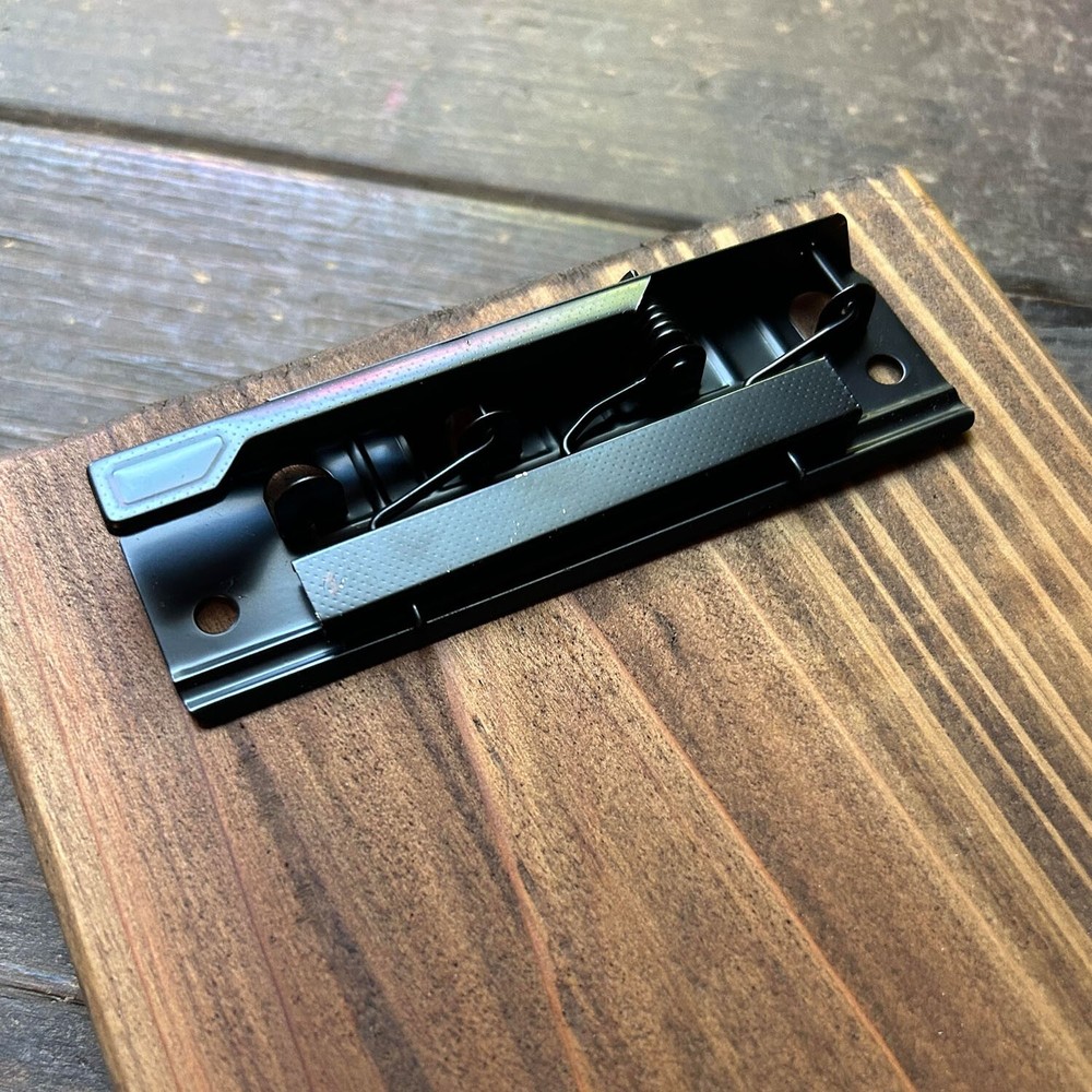 Black Lever Clipboard Clip