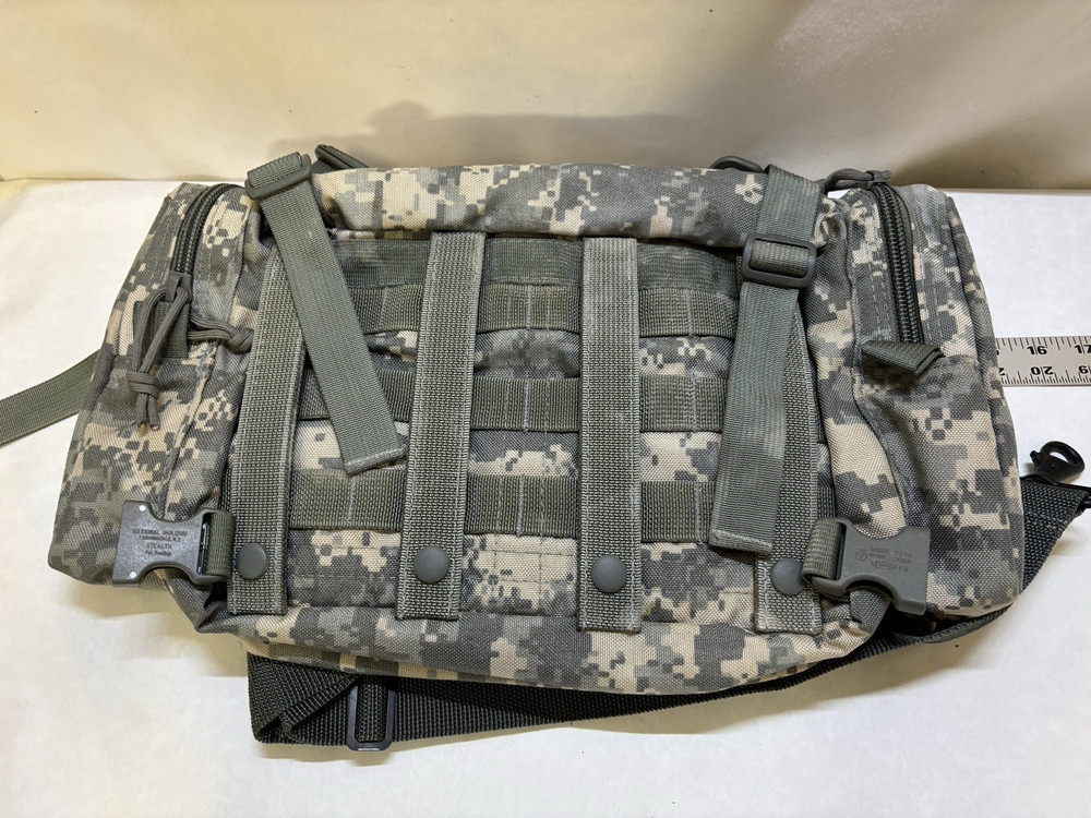 Molle II Shotgun Shell Ammo & Bugout Bag 4 Compartments w Strap & Shell Holders