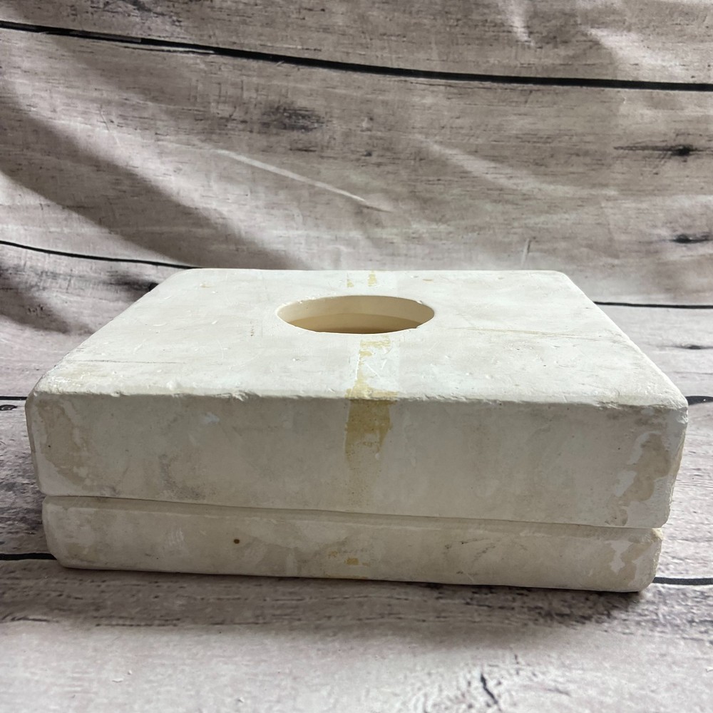 Vintage Unbranded Ceramic Casting Mold Ashtray