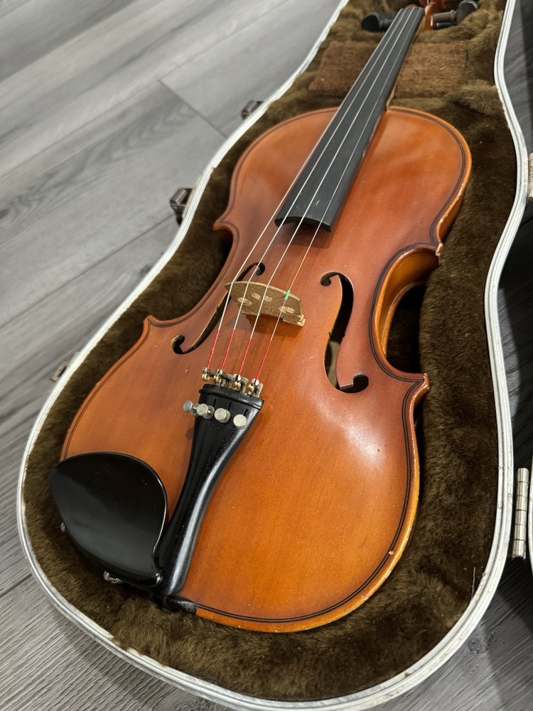 KARL BAUER 90 3/4 VIOLIN W/ HARDSHELL CASE GERMANY
