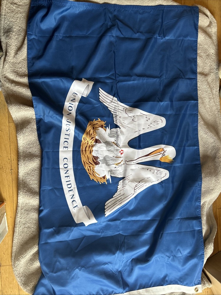 Large Louisiana State Flag