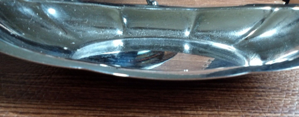 Silver Serving Dish - Candy Dish - 12 1/2" x 7"