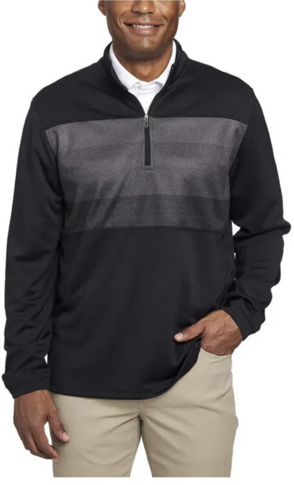 Pebble Beach Men's Dry-Luxe Performance 1/4 Zip Jacket
