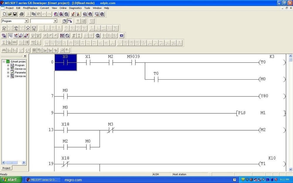 PLC Starter Kit Ladder Logic Professional 24V Programmable Controller, Software