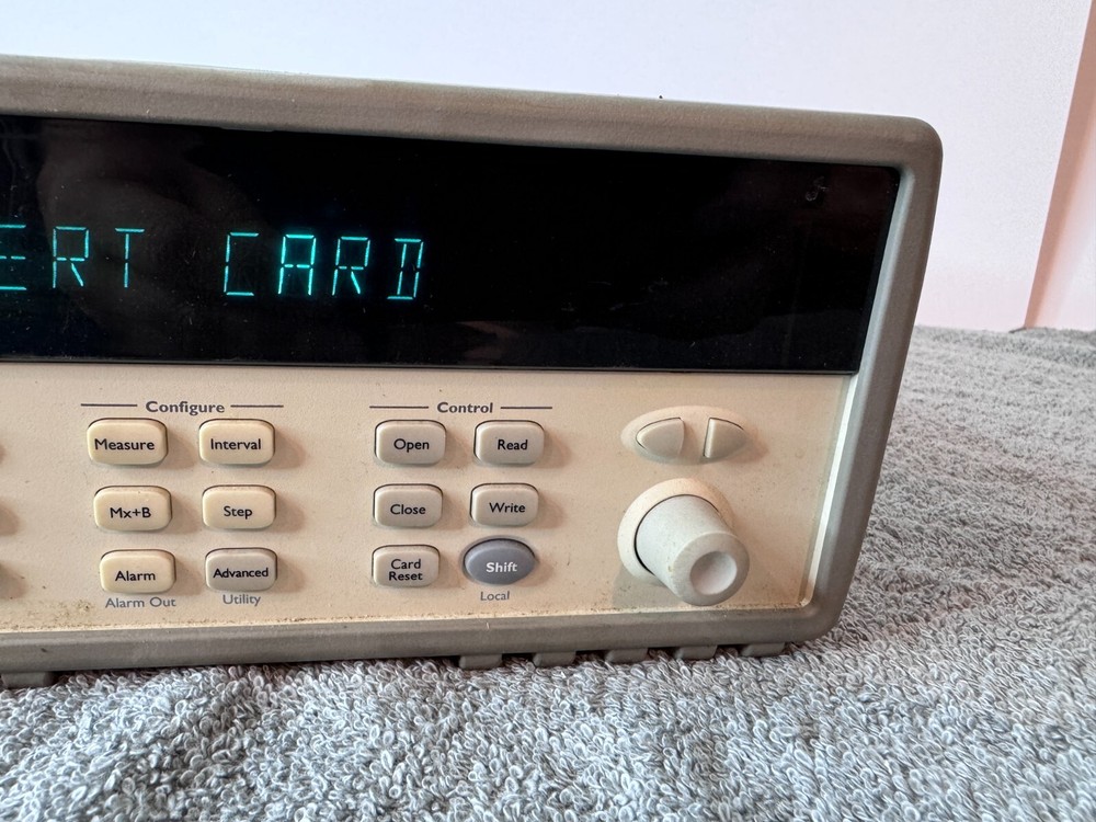 HP / Agilent 34970A Data Acquisition Switch Unit (No Modules)