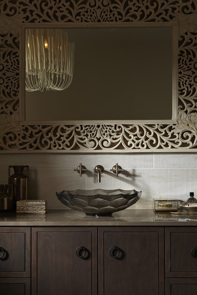 Kohler K-99685-HF3 Jacquard Ring Pull, Black