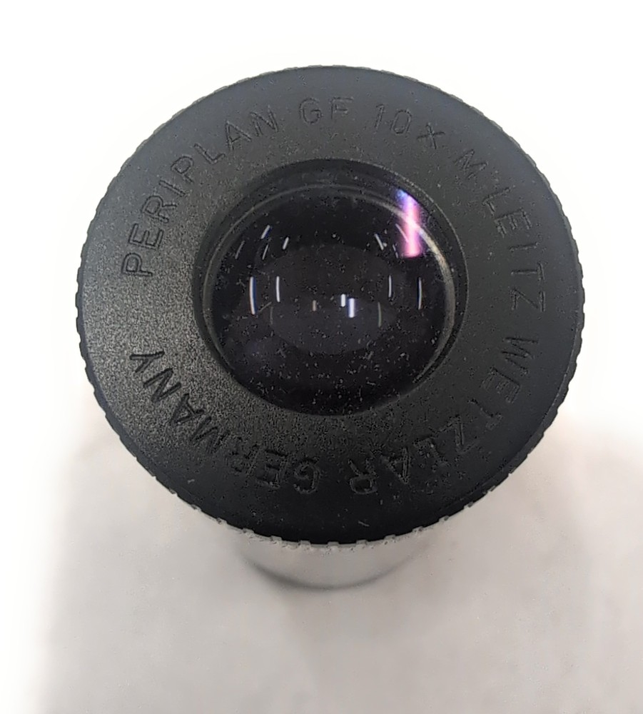 Leitz Wetzlar Microscope Eyepiece Oculars: Periplan 10x GF/Periplan 10x GF M