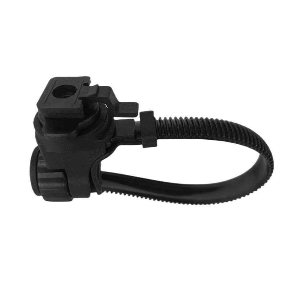 Bicycle Light Mount Handlebar Light ABS Bicycle Accessories Black Cycling