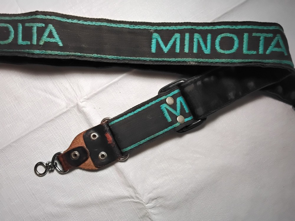 Minolta Camera Neck Strap Vintage Retro