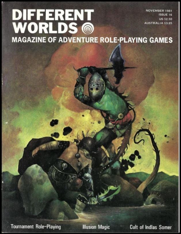 DIFFERENT WORLDS RPG MAGAZINE 30 Classic Issues On USB Flash Drive