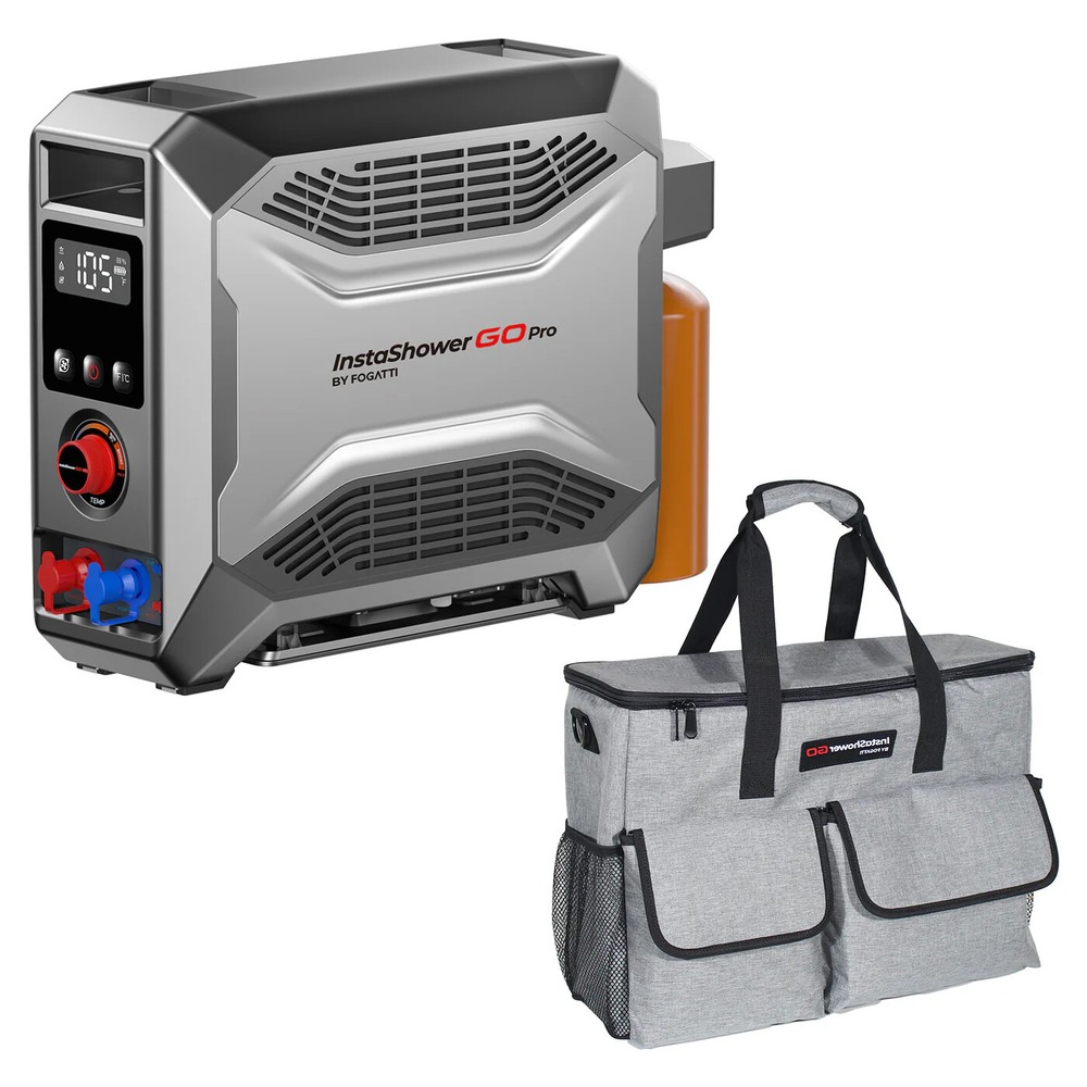 Propane Portable Tankless Water Heater Table Top Instant Hot Camping ,22000BTU