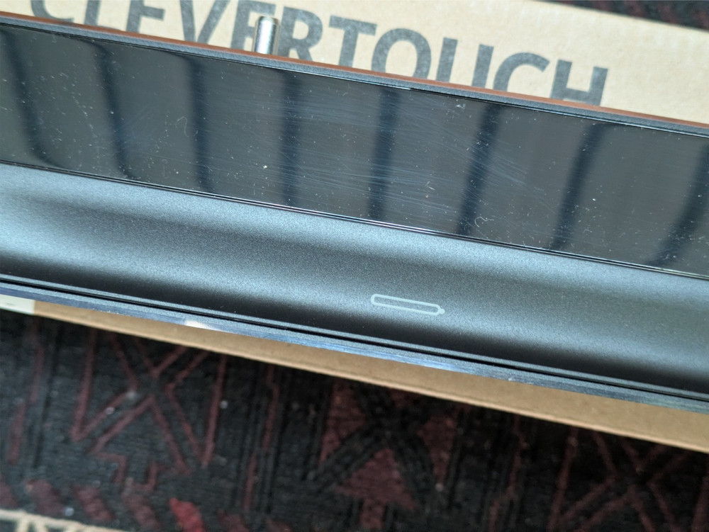 Clevertouch IFPD Pen tray Accessory with NFC function - open box