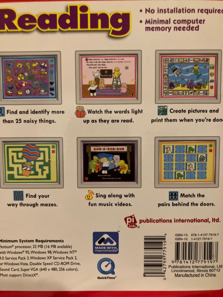 New-Reading Fun CD ROM and Booklet : Reading 2009) Educational 